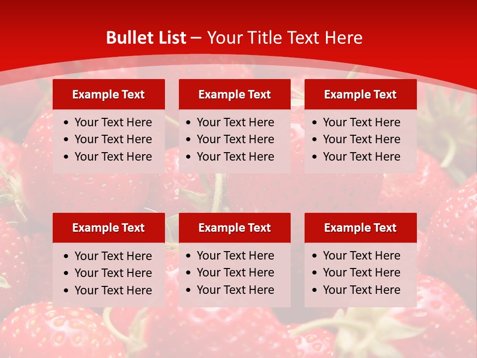 Refreshment Love Diet PowerPoint Template