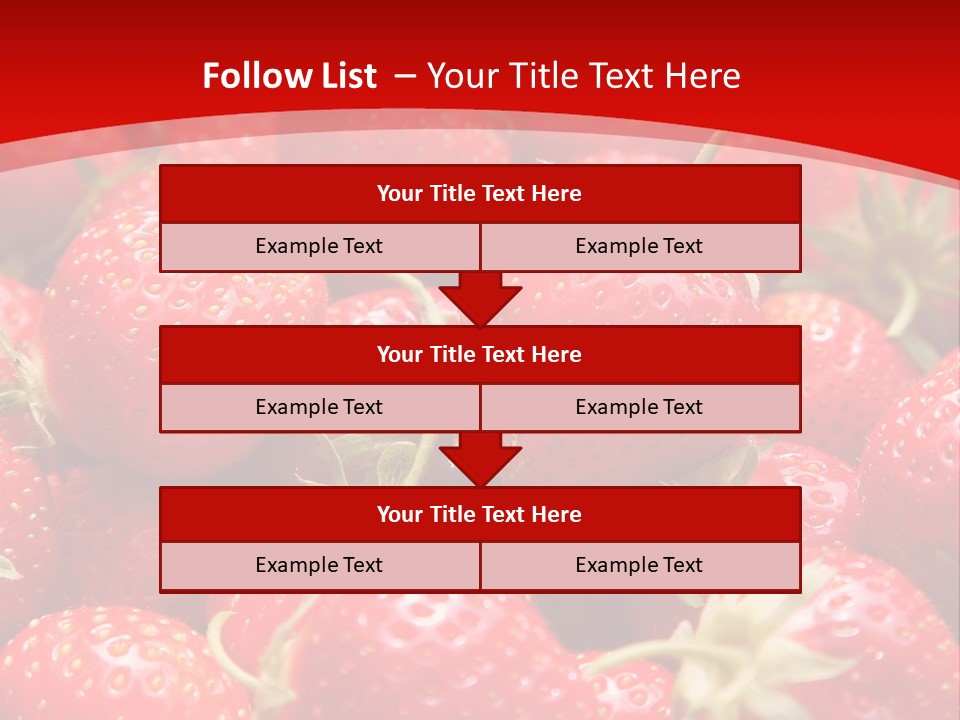 Refreshment Love Diet PowerPoint Template