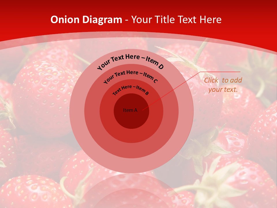 Refreshment Love Diet PowerPoint Template