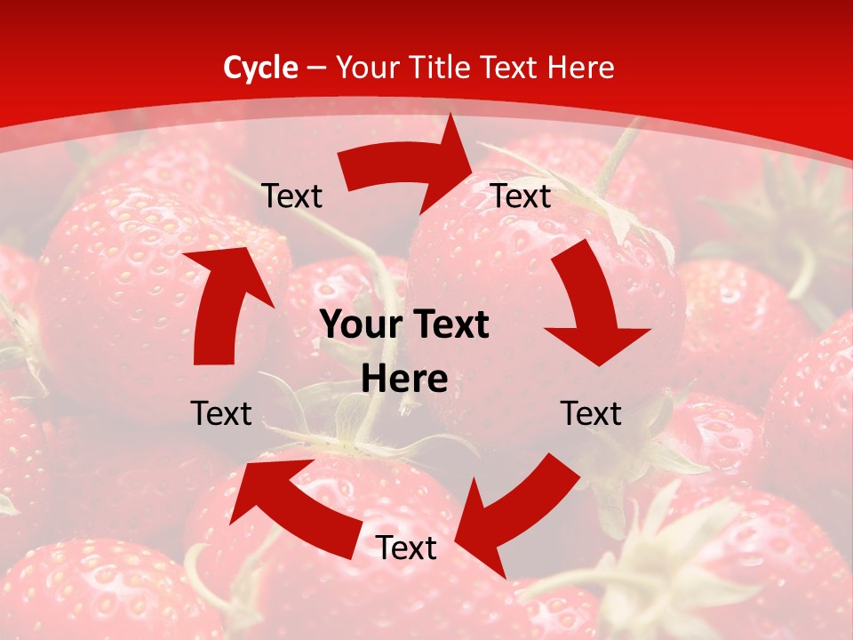Refreshment Love Diet PowerPoint Template