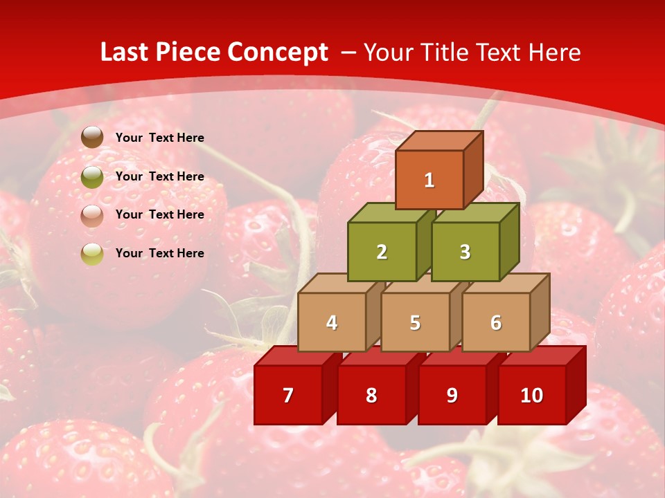 Refreshment Love Diet PowerPoint Template