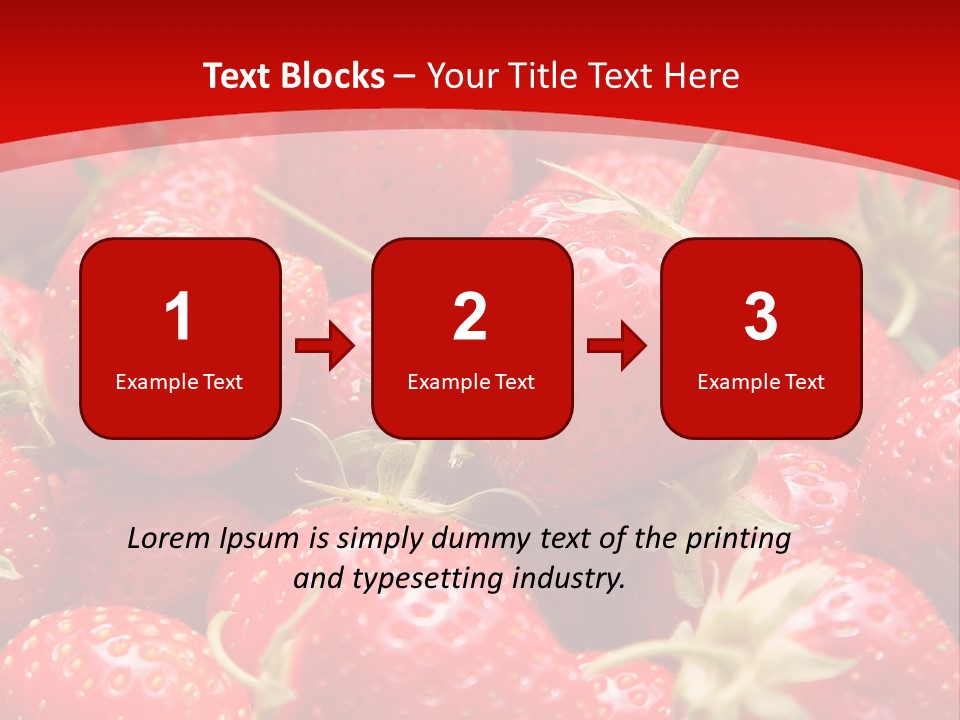 Refreshment Love Diet PowerPoint Template