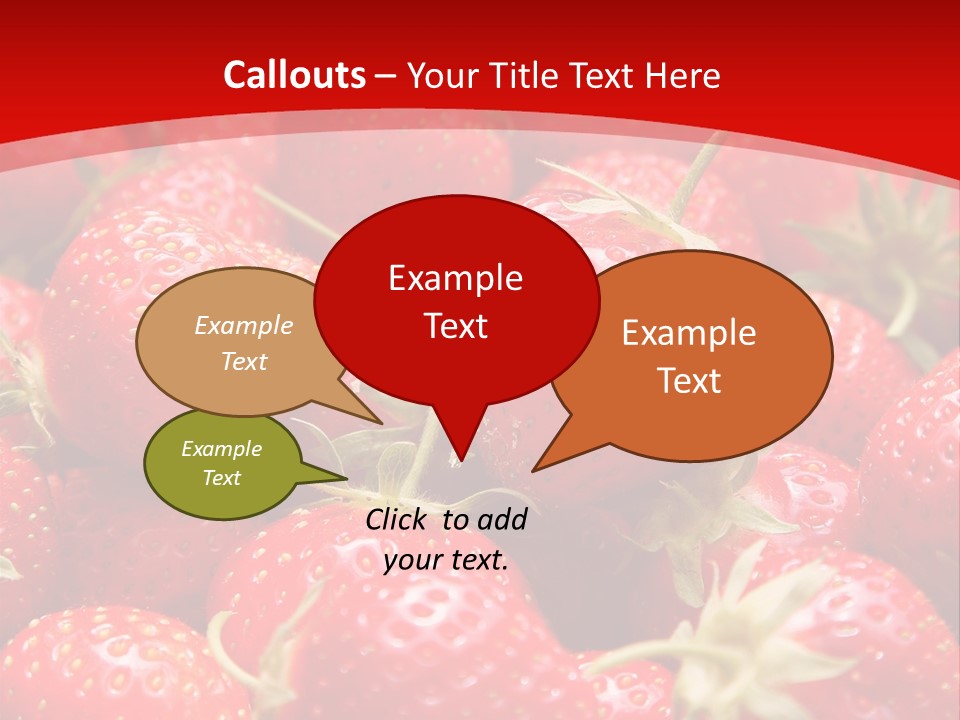 Refreshment Love Diet PowerPoint Template