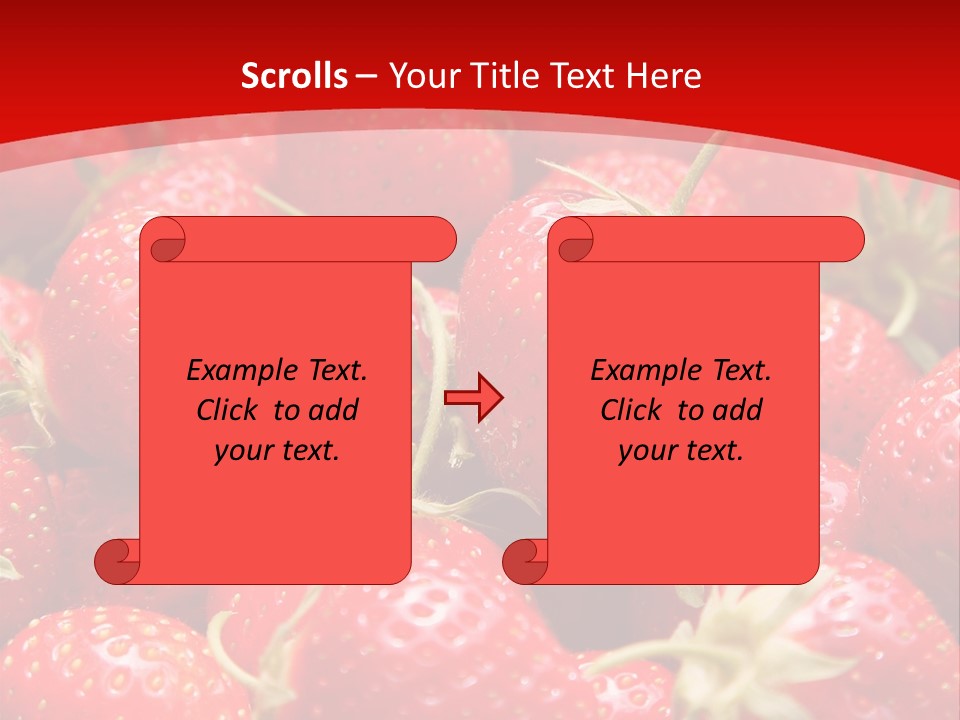 Refreshment Love Diet PowerPoint Template