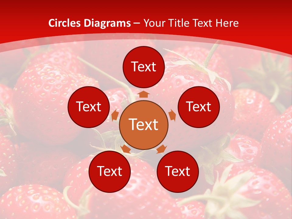 Refreshment Love Diet PowerPoint Template