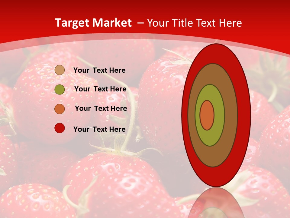 Refreshment Love Diet PowerPoint Template