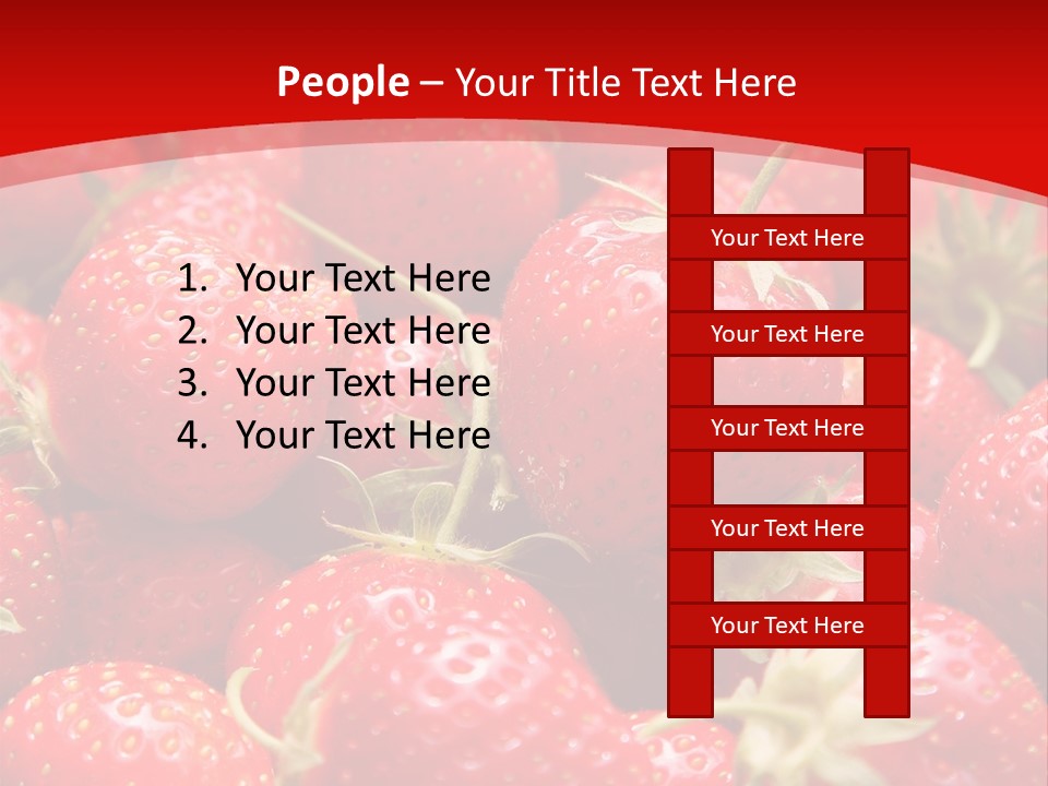 Refreshment Love Diet PowerPoint Template