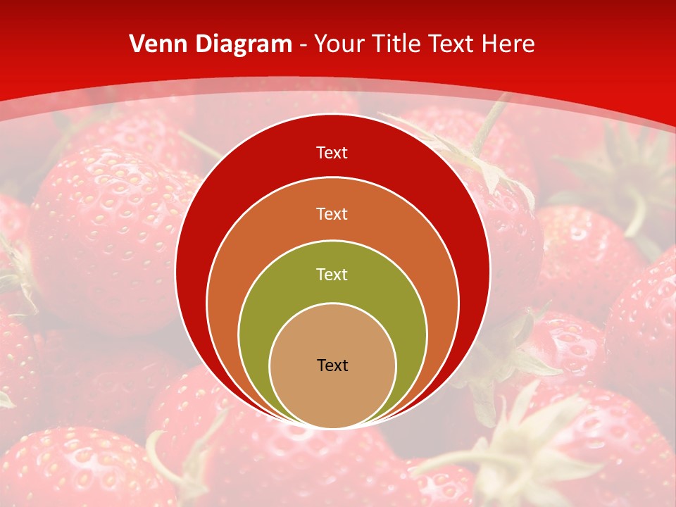 Refreshment Love Diet PowerPoint Template