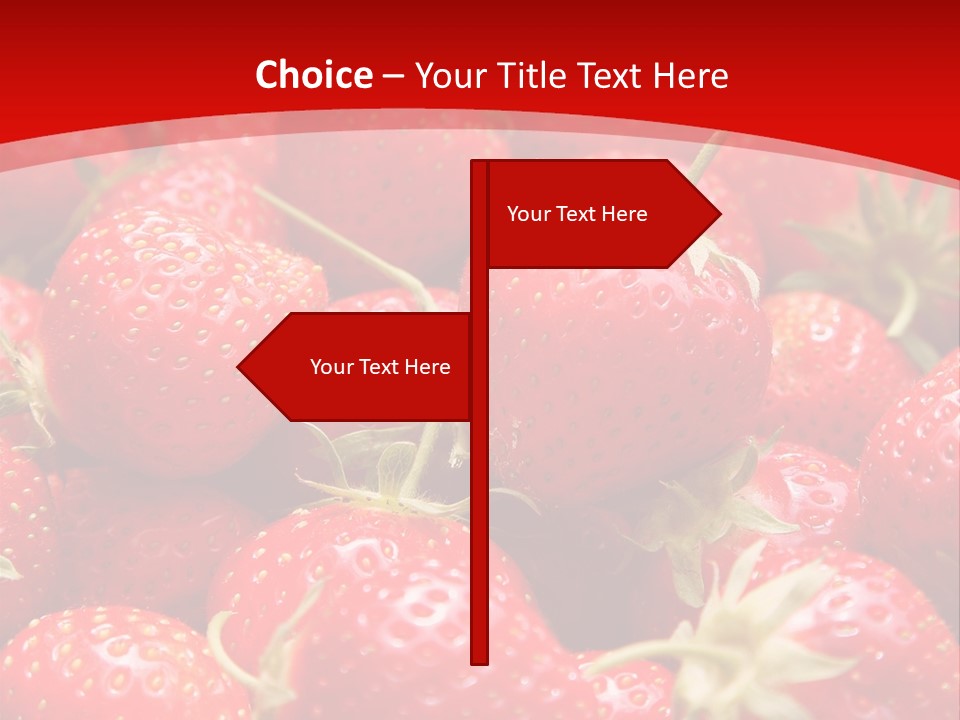 Refreshment Love Diet PowerPoint Template