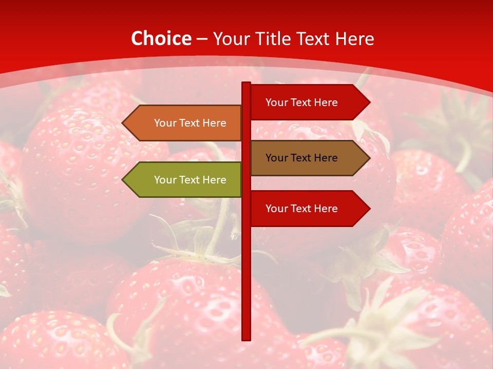 Refreshment Love Diet PowerPoint Template