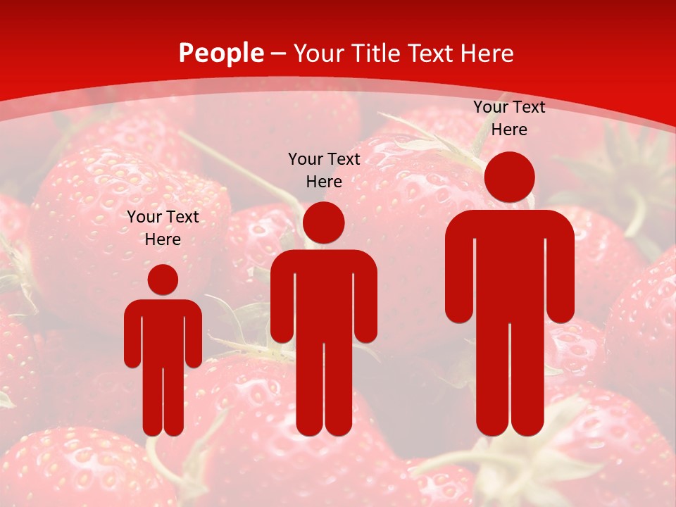 Refreshment Love Diet PowerPoint Template