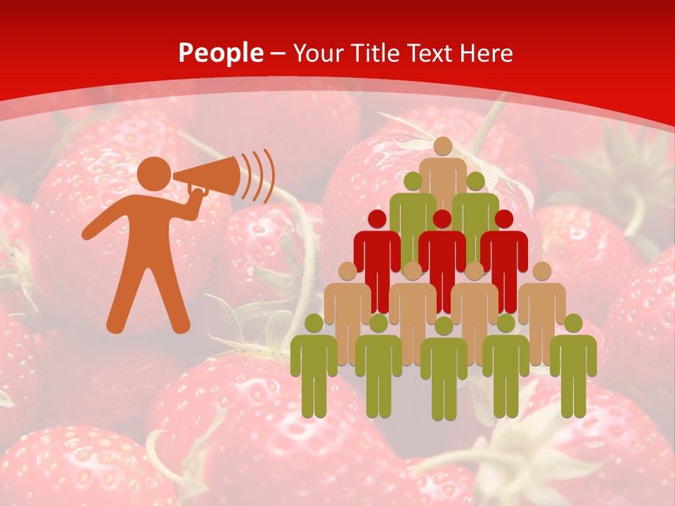 Refreshment Love Diet PowerPoint Template