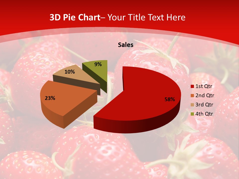 Refreshment Love Diet PowerPoint Template