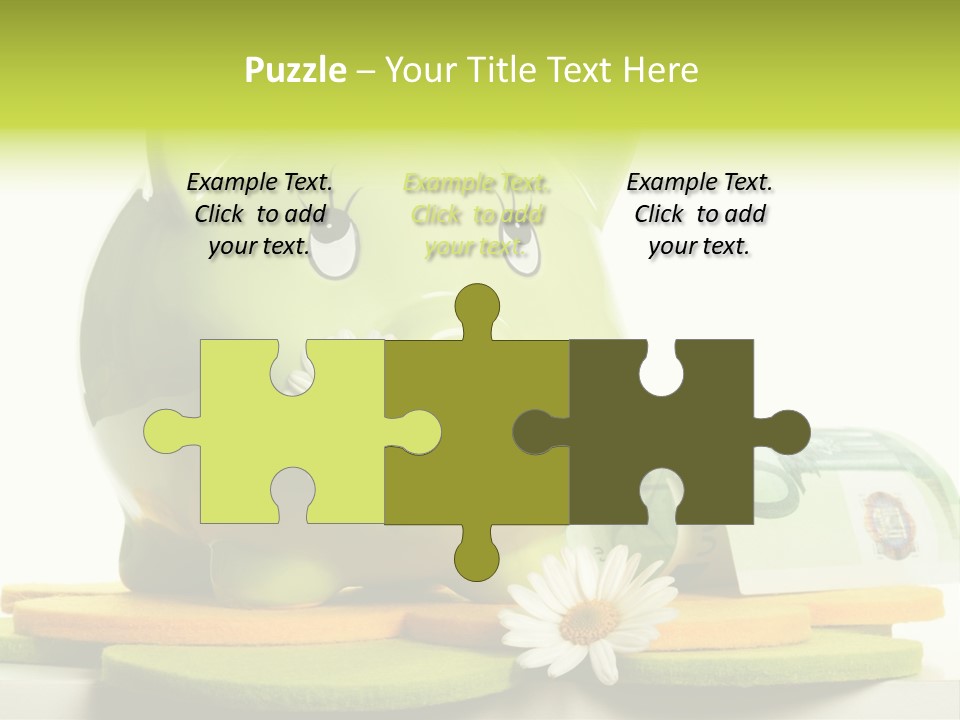 Environment Investment Coin PowerPoint Template