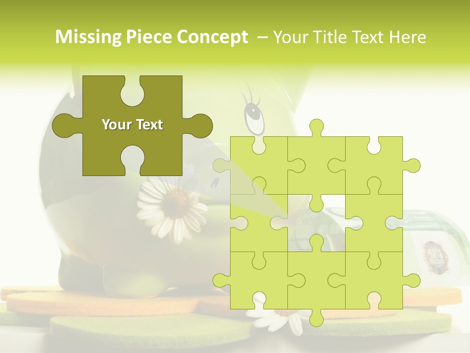 Environment Investment Coin PowerPoint Template