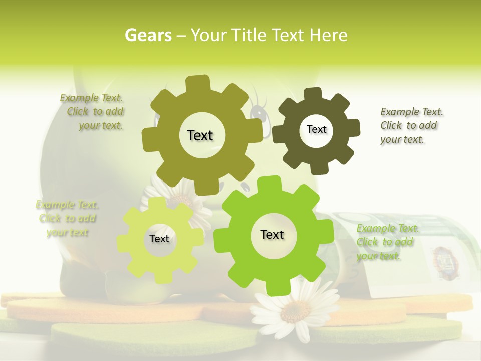 Environment Investment Coin PowerPoint Template
