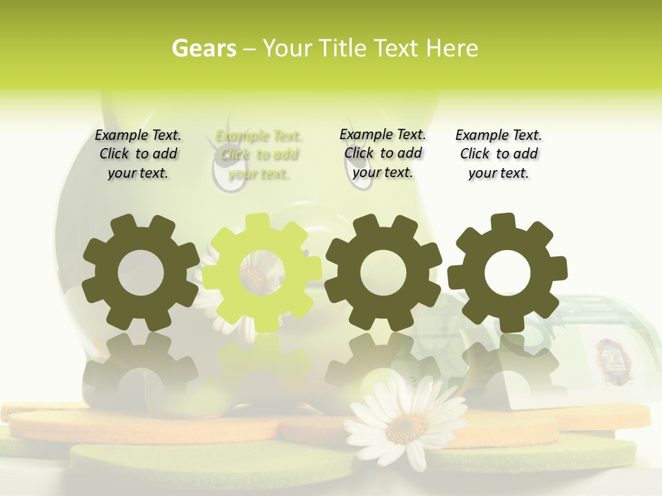 Environment Investment Coin PowerPoint Template