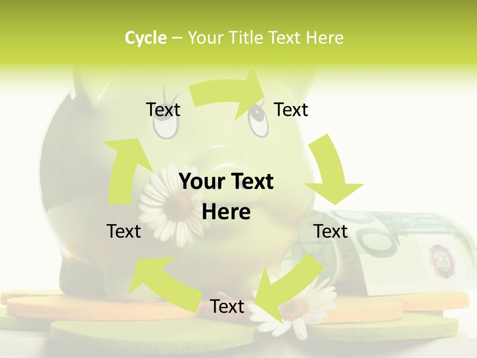 Environment Investment Coin PowerPoint Template