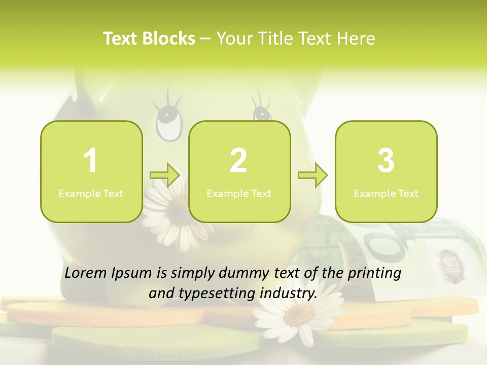 Environment Investment Coin PowerPoint Template