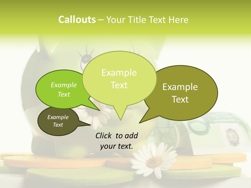 Environment Investment Coin PowerPoint Template