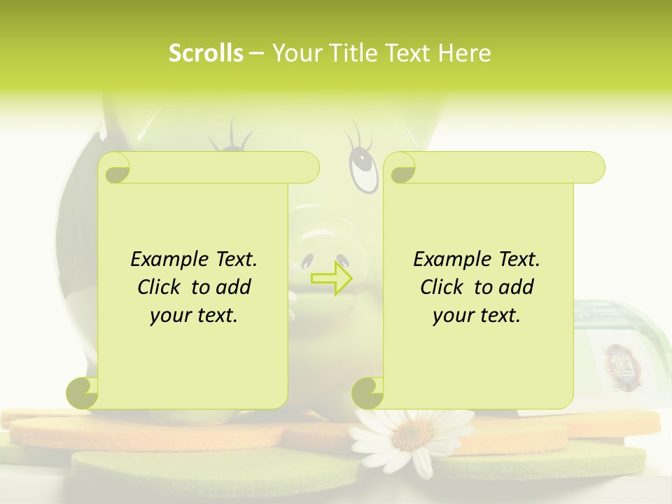 Environment Investment Coin PowerPoint Template
