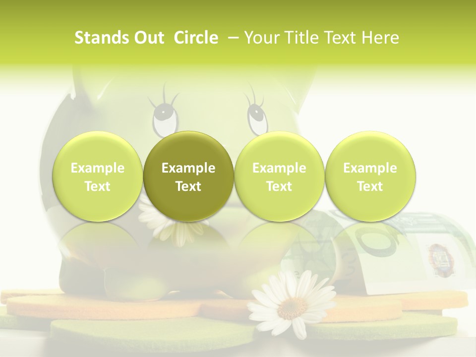 Environment Investment Coin PowerPoint Template