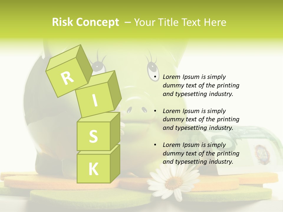 Environment Investment Coin PowerPoint Template