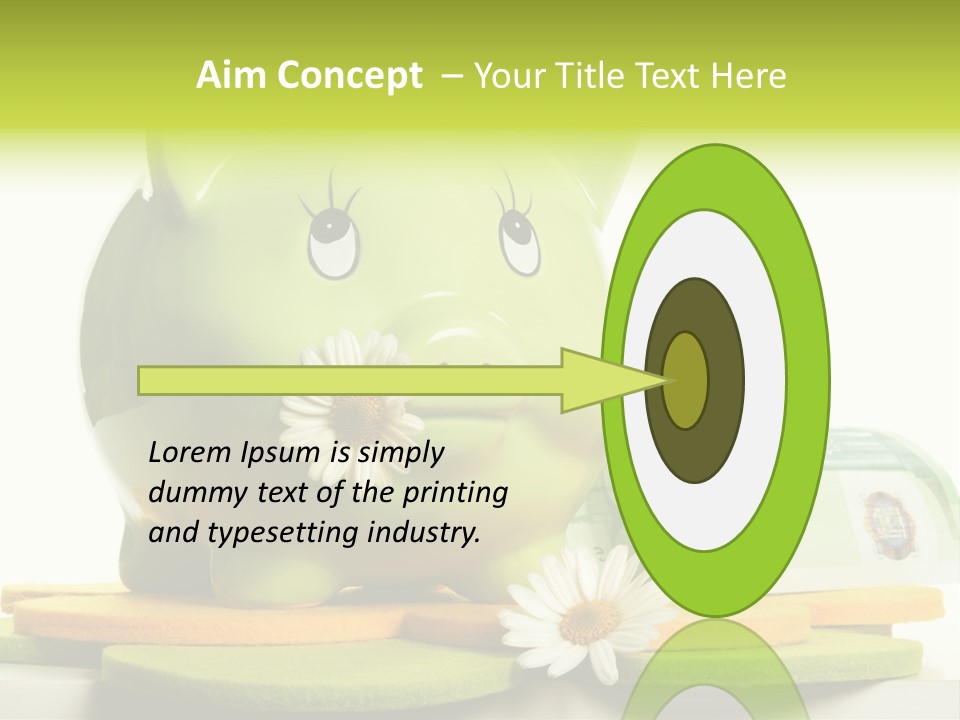Environment Investment Coin PowerPoint Template
