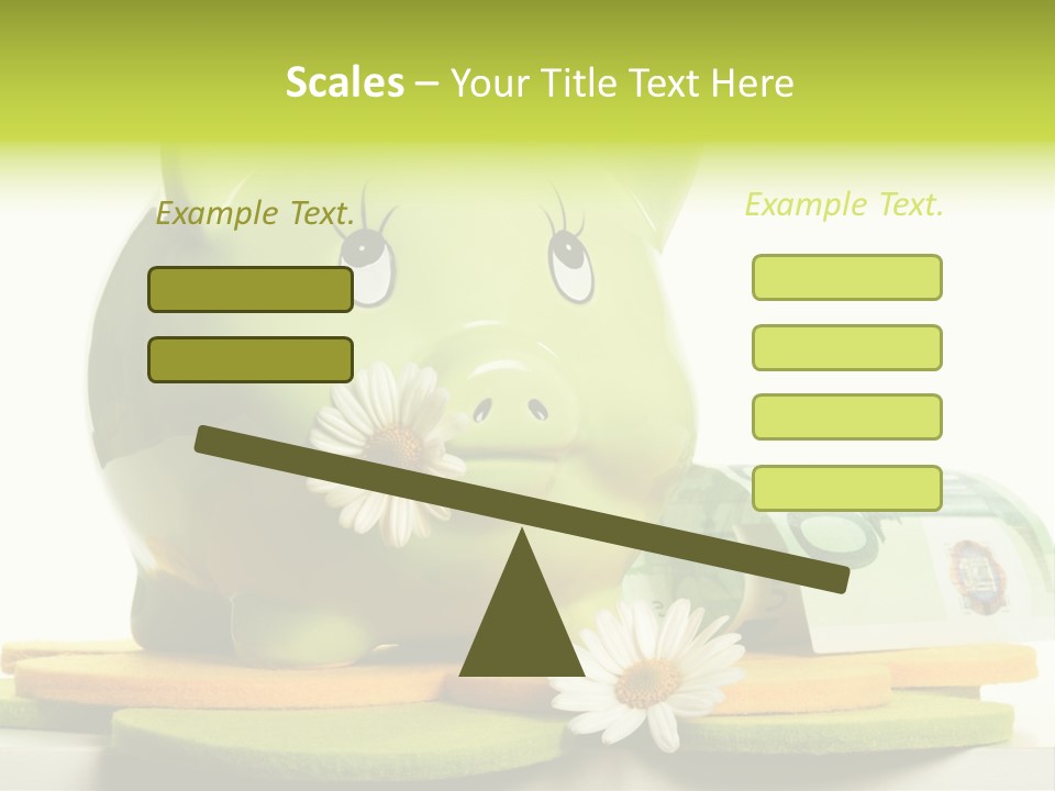 Environment Investment Coin PowerPoint Template