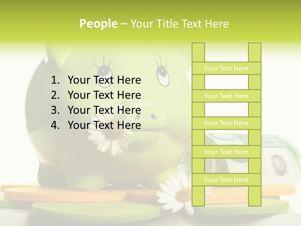 Environment Investment Coin PowerPoint Template