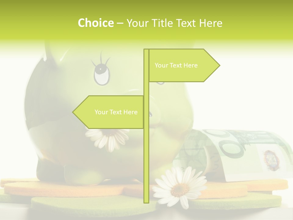 Environment Investment Coin PowerPoint Template