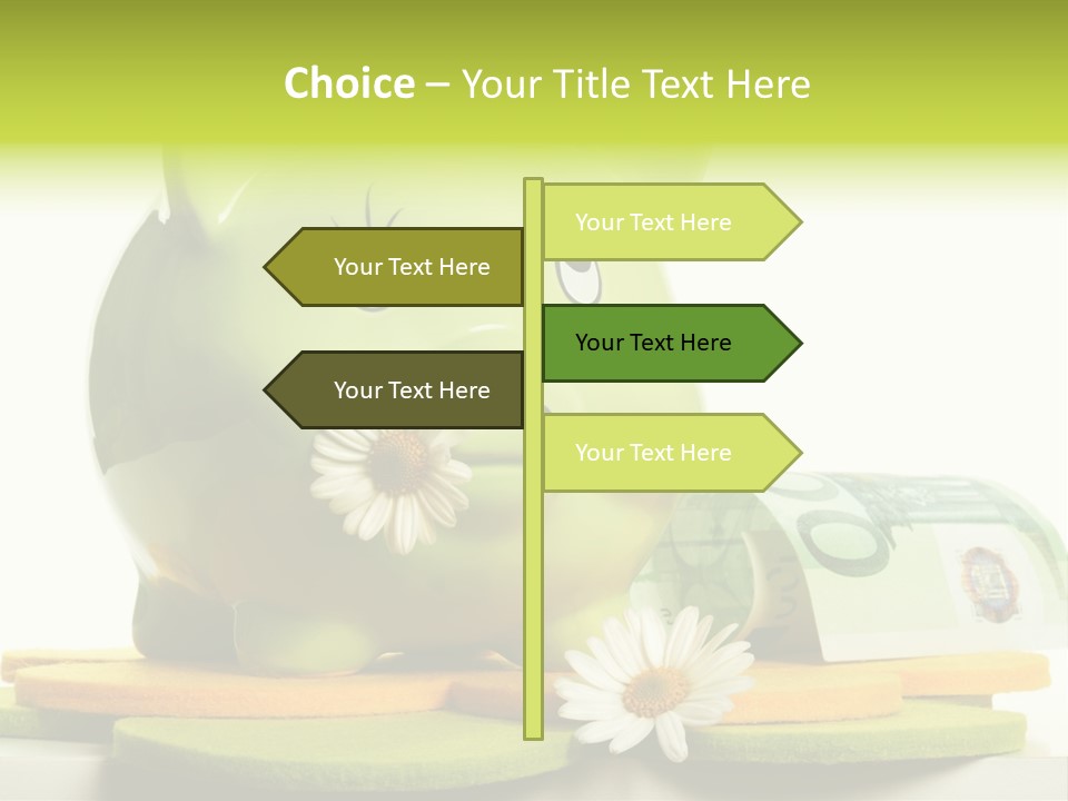 Environment Investment Coin PowerPoint Template