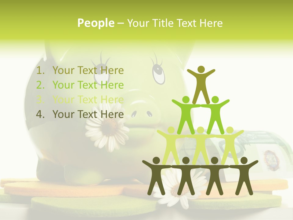 Environment Investment Coin PowerPoint Template