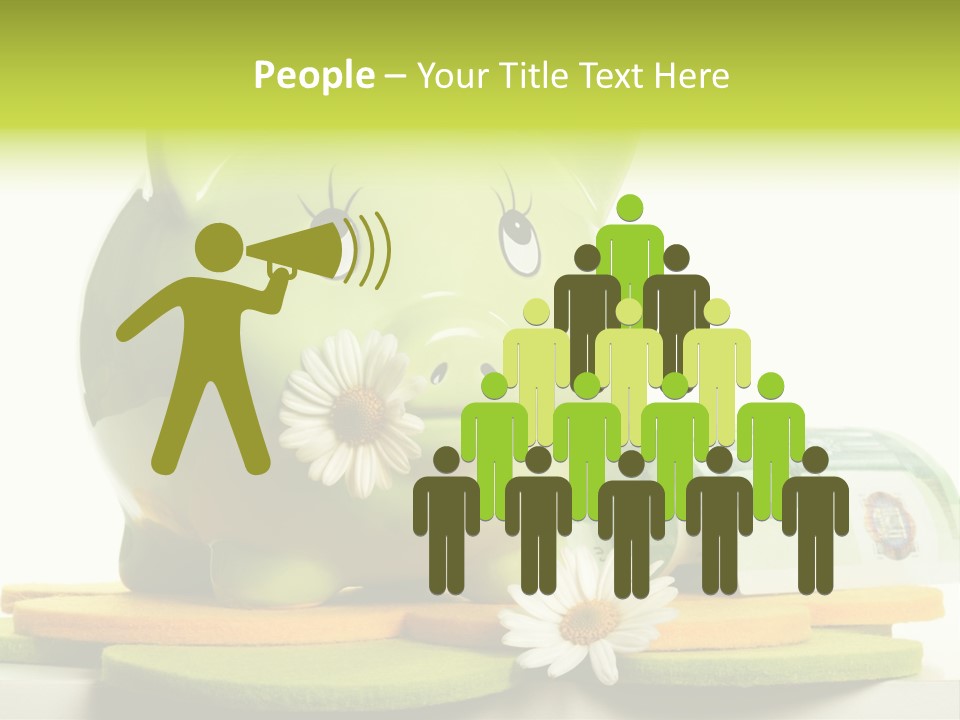 Environment Investment Coin PowerPoint Template