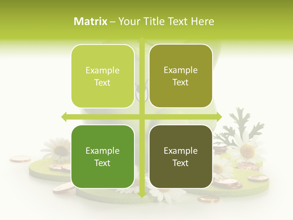 Environment Investment Coin PowerPoint Template