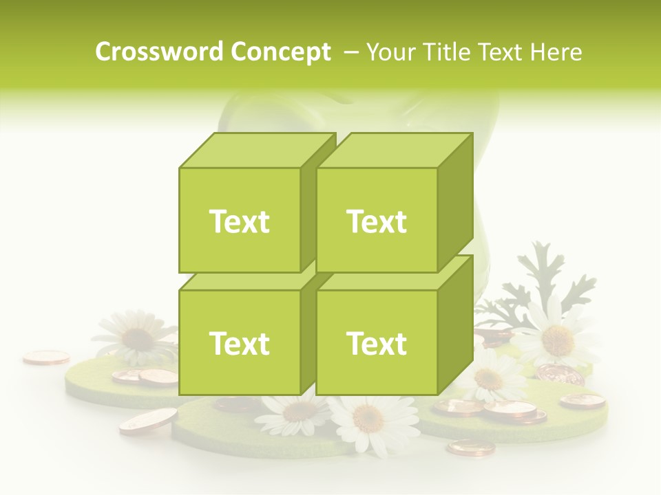 Environment Investment Coin PowerPoint Template