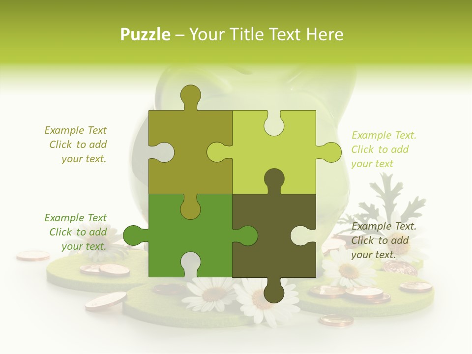 Environment Investment Coin PowerPoint Template