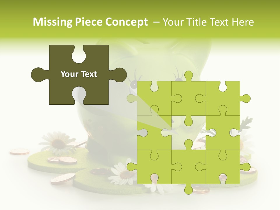 Environment Investment Coin PowerPoint Template