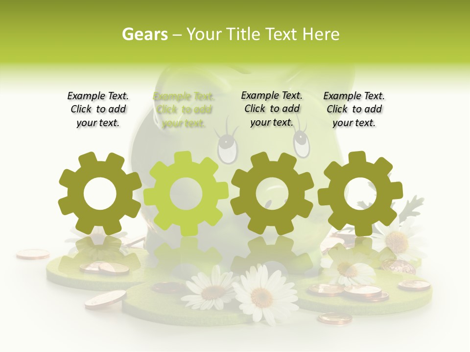 Environment Investment Coin PowerPoint Template