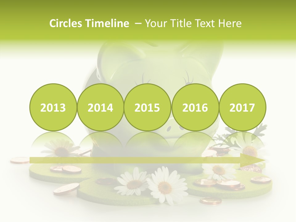 Environment Investment Coin PowerPoint Template