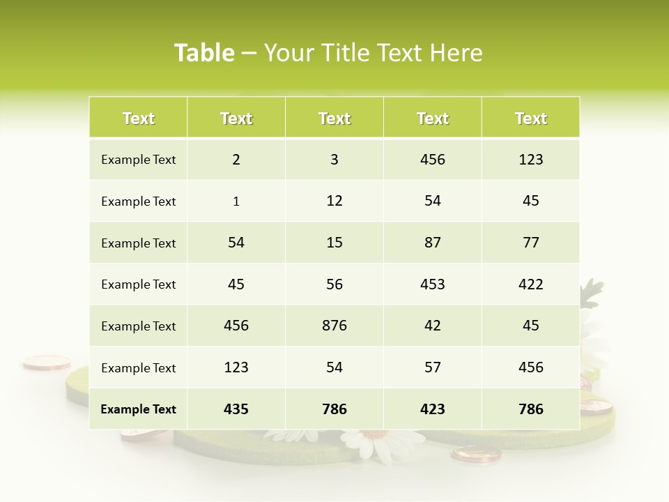 Environment Investment Coin PowerPoint Template