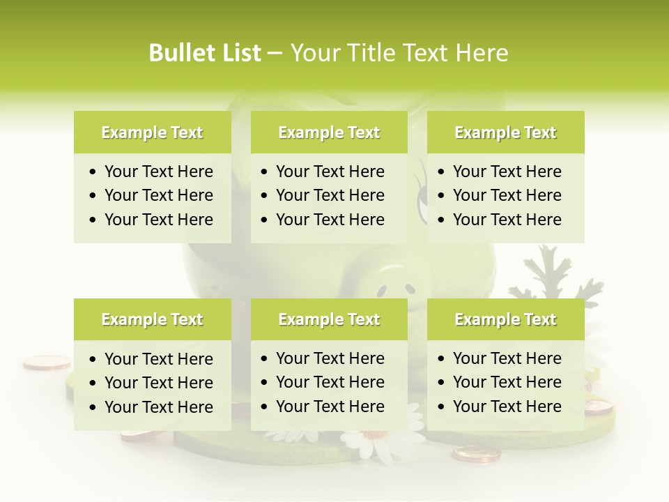 Environment Investment Coin PowerPoint Template