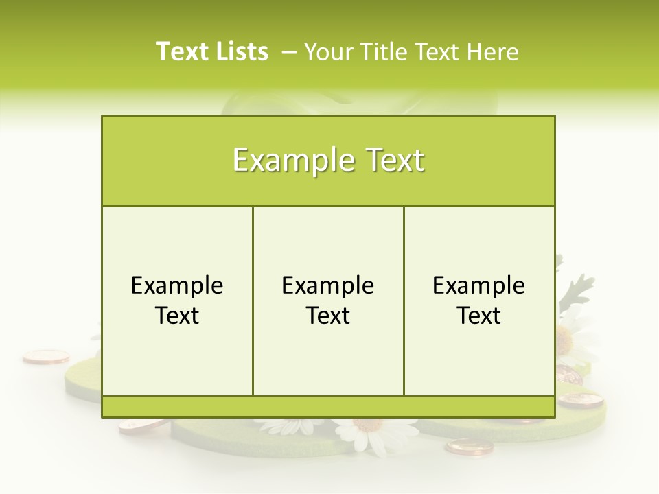 Environment Investment Coin PowerPoint Template