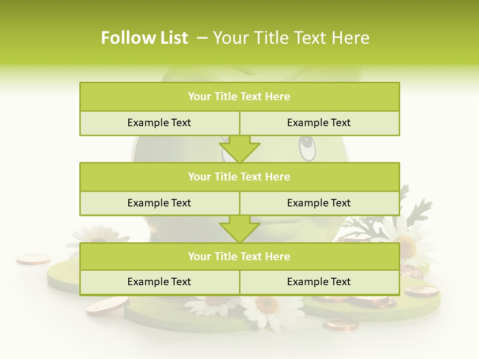 Environment Investment Coin PowerPoint Template