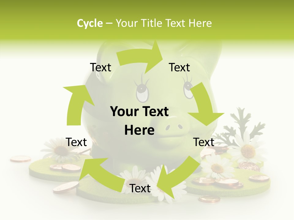 Environment Investment Coin PowerPoint Template