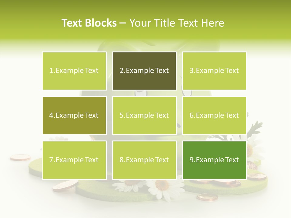 Environment Investment Coin PowerPoint Template