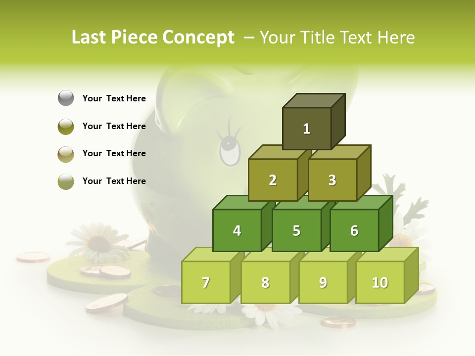 Environment Investment Coin PowerPoint Template