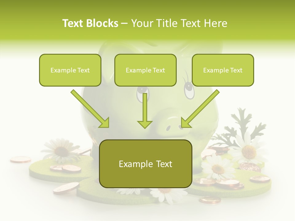 Environment Investment Coin PowerPoint Template