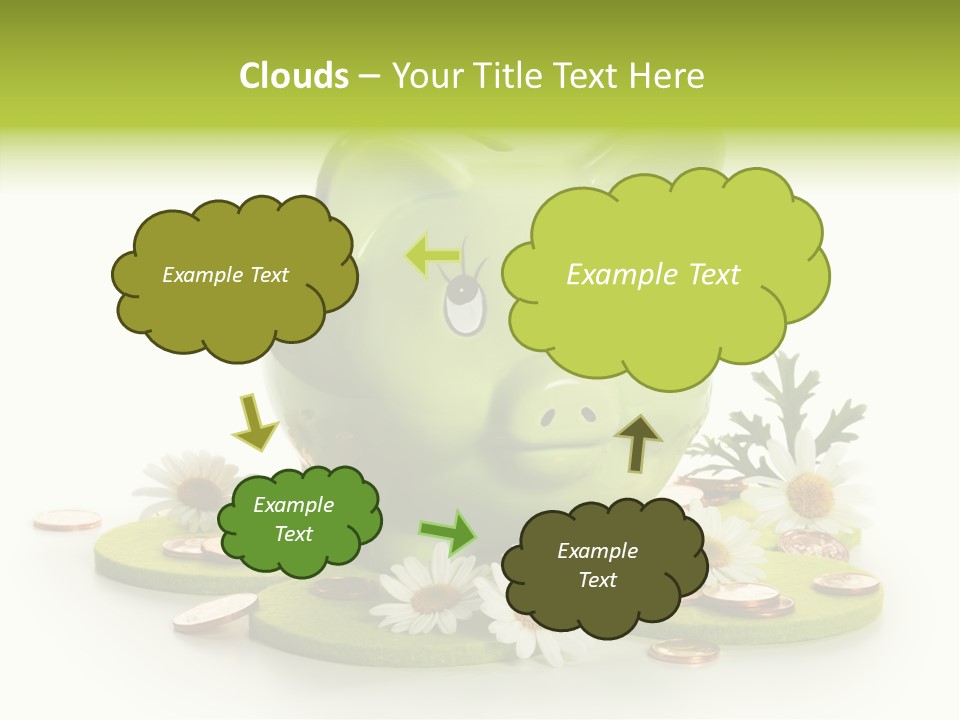 Environment Investment Coin PowerPoint Template