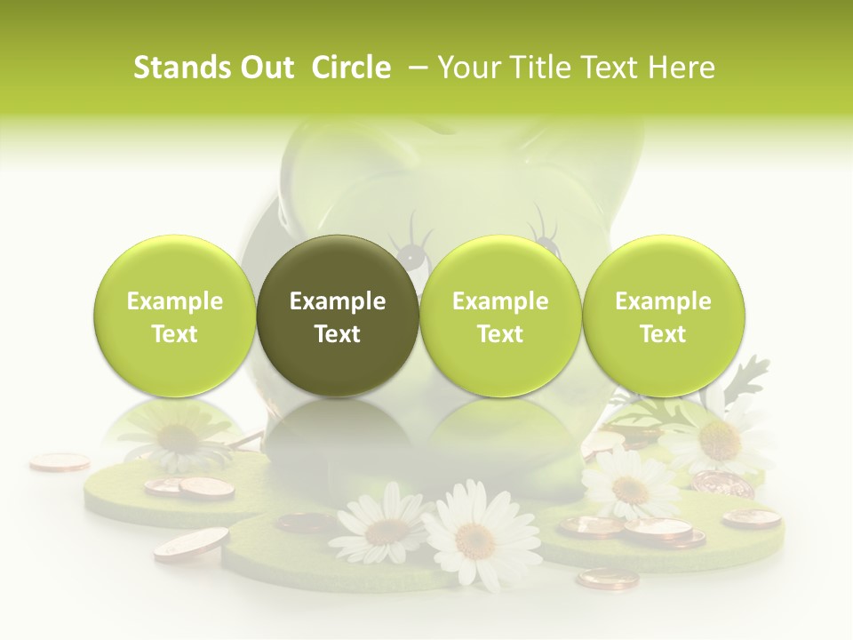 Environment Investment Coin PowerPoint Template